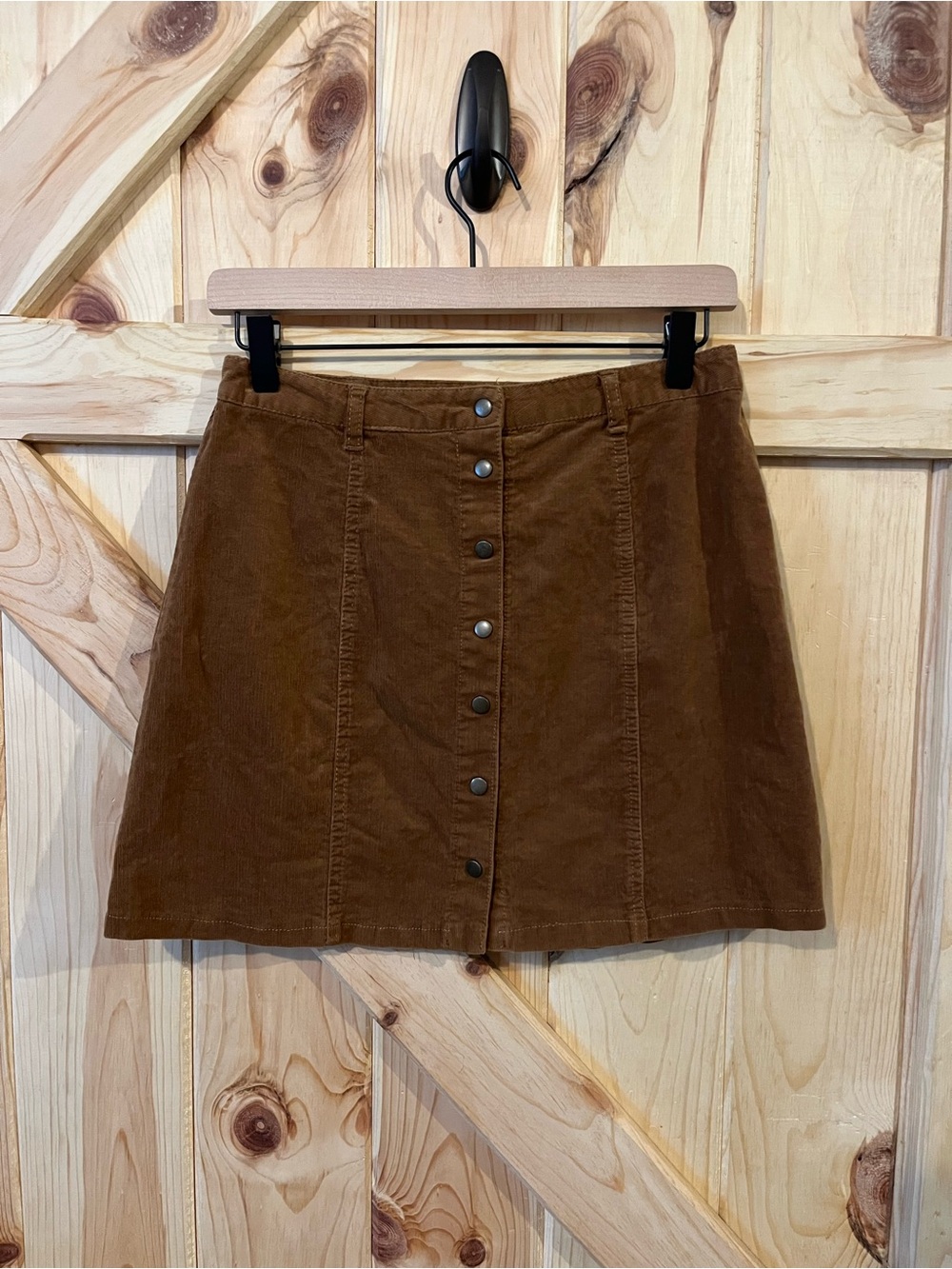 Forever 21 Brown Corduroy Mini Skirt